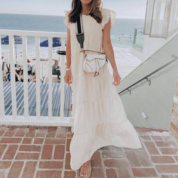 Vici Dresses & Skirts - Beige Vici Dress